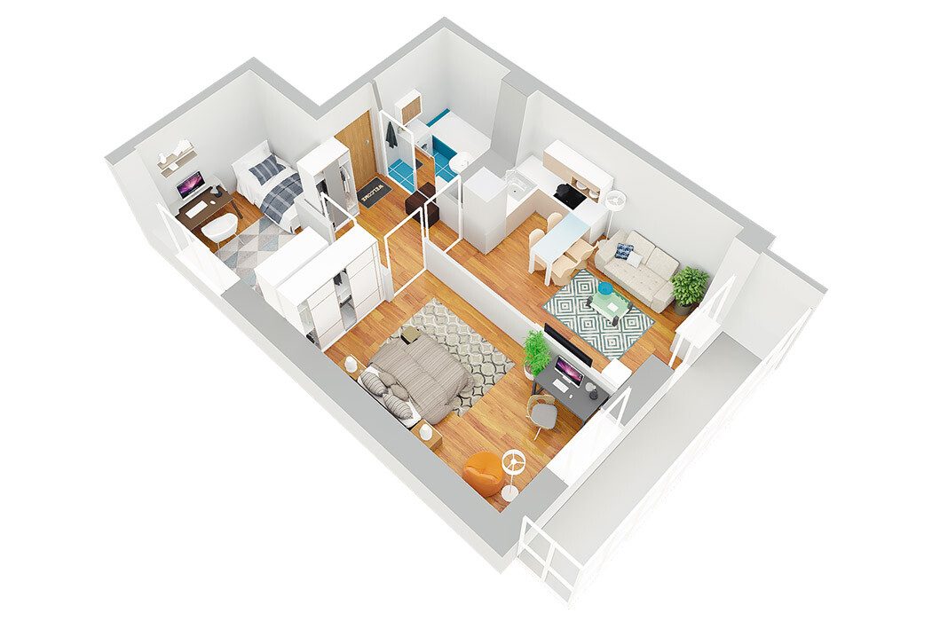 планировка Smart квартиры