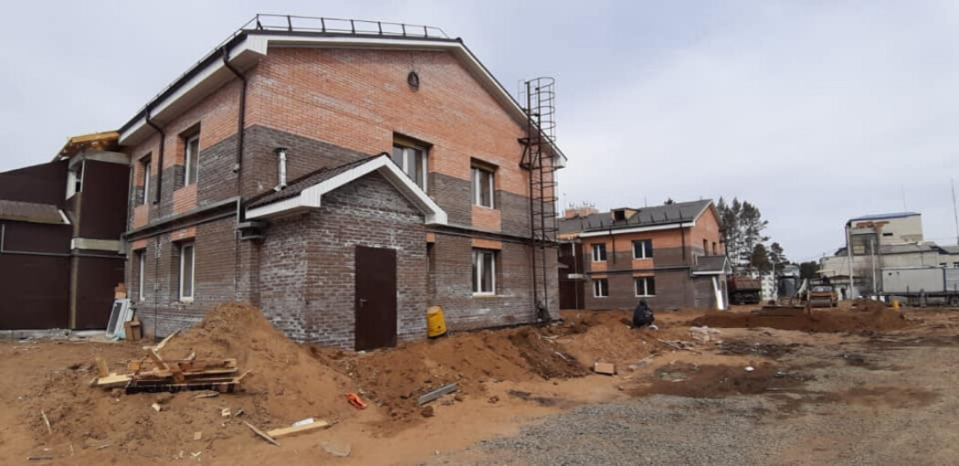 Строительство домов в микрорайоне Угольщиков в Тулуне