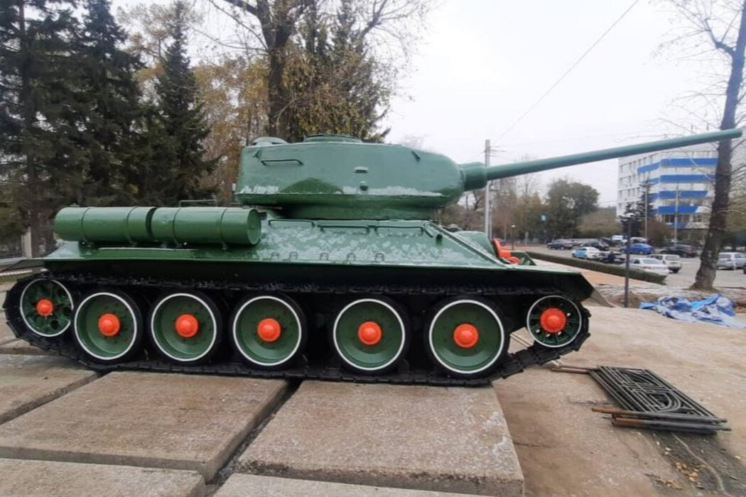 Благоустройство у танка «Иркутский комсомолец» завершат к концу октября 2025 года