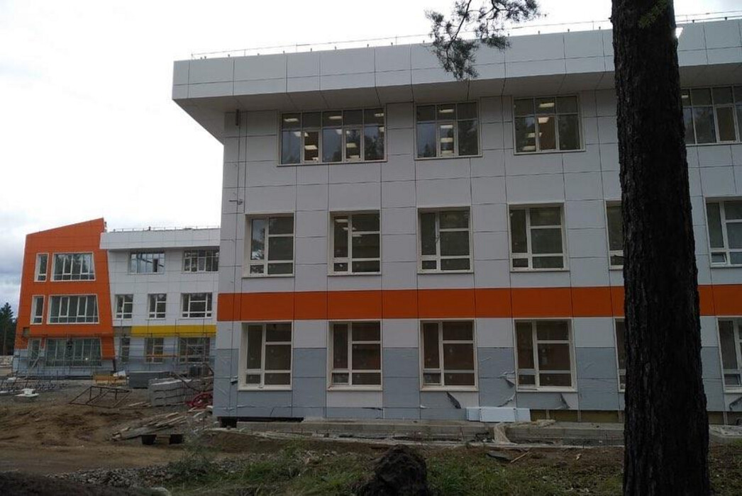 Строительство школы в Тулуне