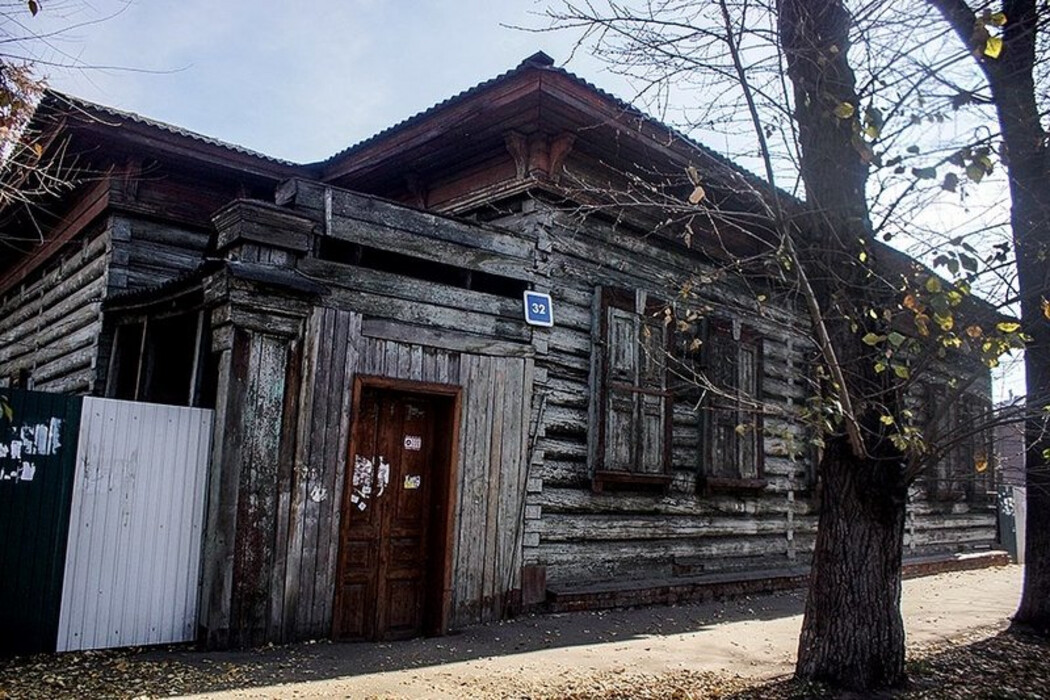 Дом Рассушина на Гагарина в Иркутске