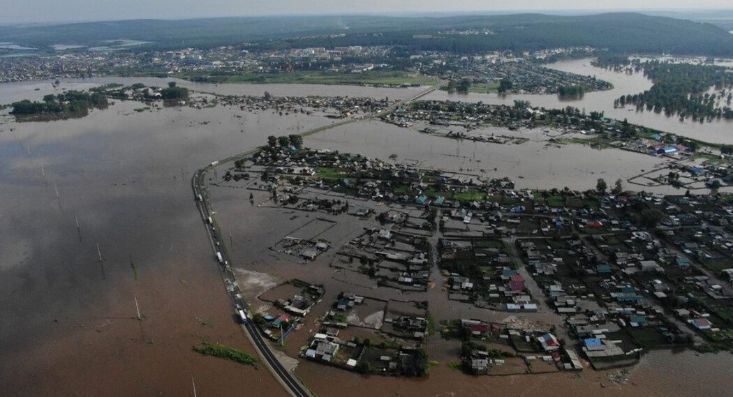 Наводнение в Тулуне в 2019