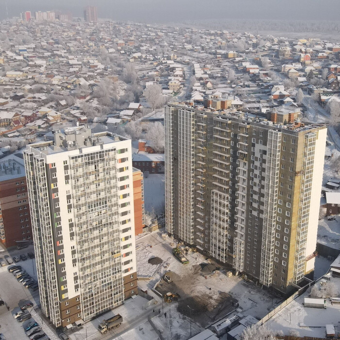 Строительство жилья в Иркутской области