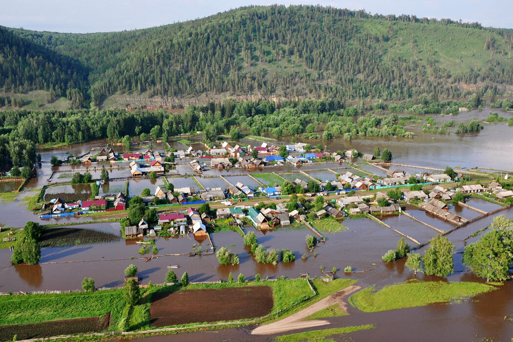 Наводнение в Тулуне в 2019